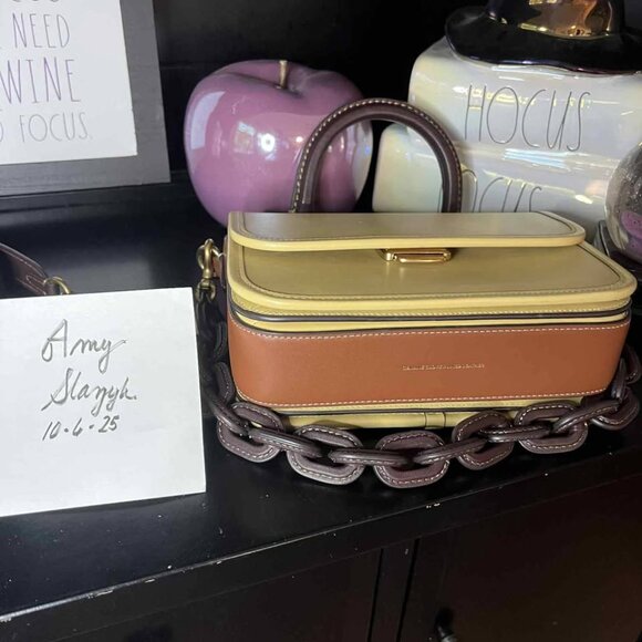 Coach Rogue Top Handle in Hay/Colorblock - Picture 3 of 5